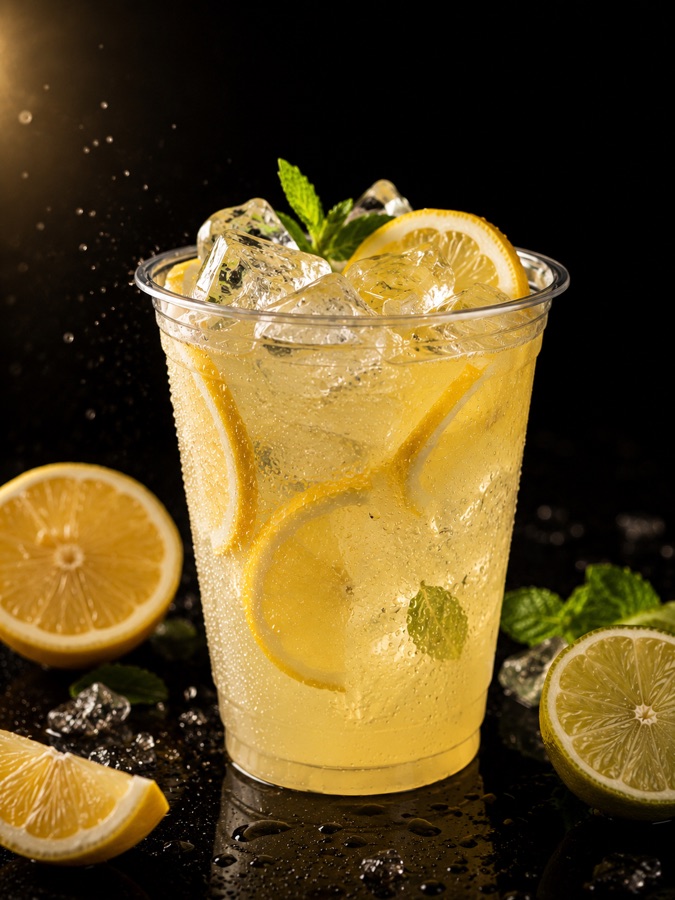 Fresh Lemonade — cold drinks at New Level Coffee & Bakery, Pompano Beach