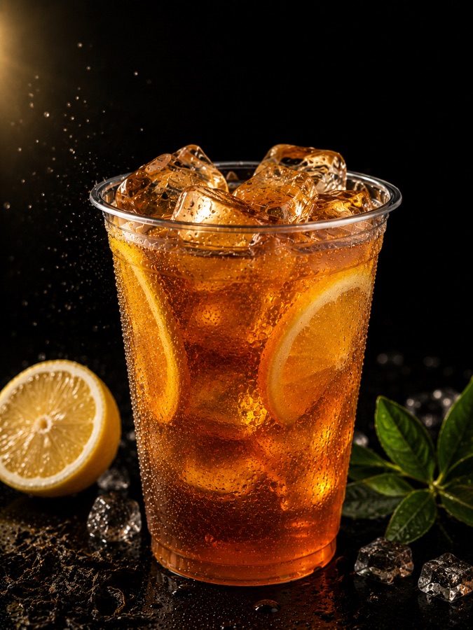 Iced Tea Premium — cold drinks at New Level Coffee & Bakery, Pompano Beach
