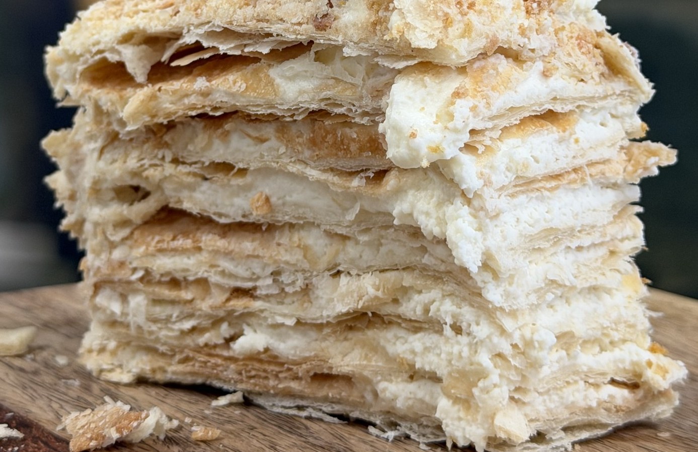 Napoleon — cakes at New Level Coffee & Bakery, Pompano Beach